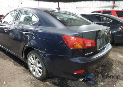 2007 Lexus Is 250 z USA, uszkodzony, nr VIN JTHCK262175010950